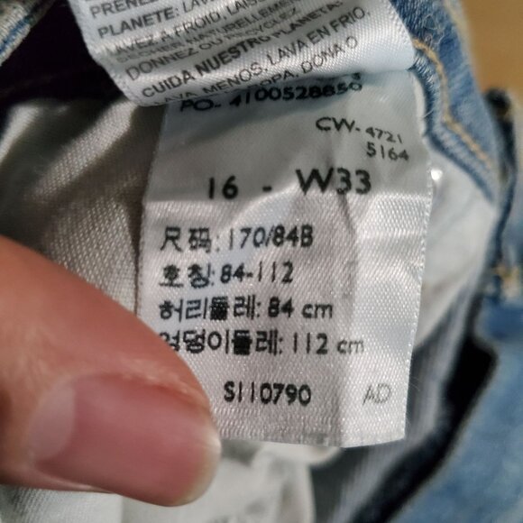 Signature By Levi Strauss Jeans Womens 16 Light Blue Mid-Rise Boyfriend *NWT* - Picture 8 of 15